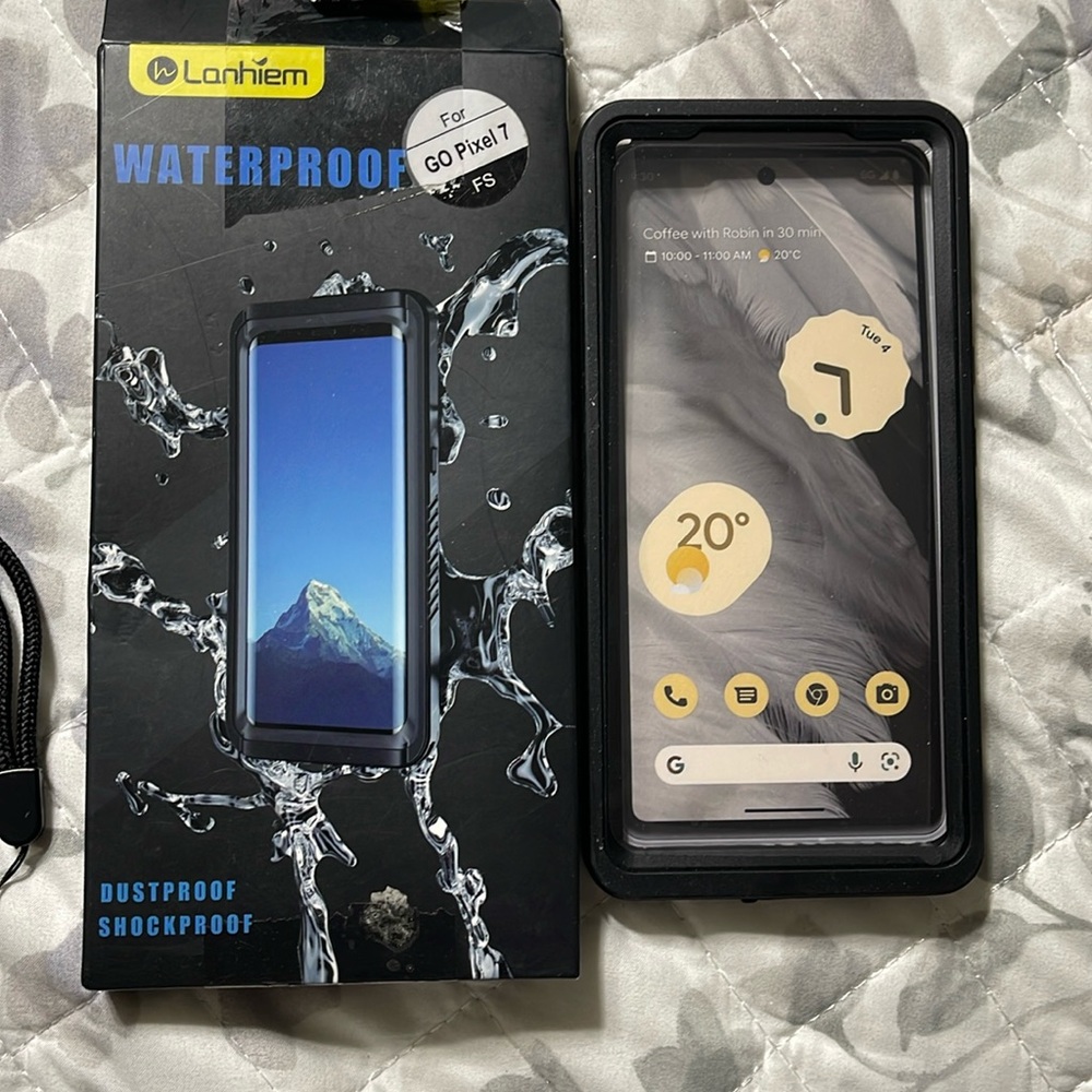 New Lanheim waterproof phone case GO Pixel 7 - Picture 1 of 6